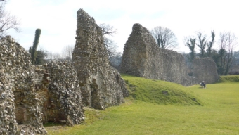 Ruiny zamku Berkhamsted: Historia prawdziwa