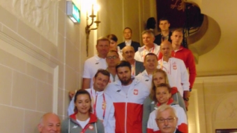 Wizyta polskich lekkoatletów w Ambasadzie