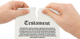 Czy można unieważnić testament po śmierci testamentodawcy?