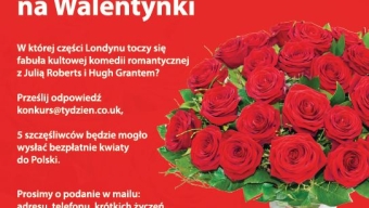KONKURS!!! Wyślij bukiet do Polski na Walentynki!
